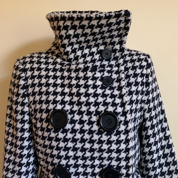ESPRIT Double Breasted Houndstooth Peacoat - Picture 5 of 12